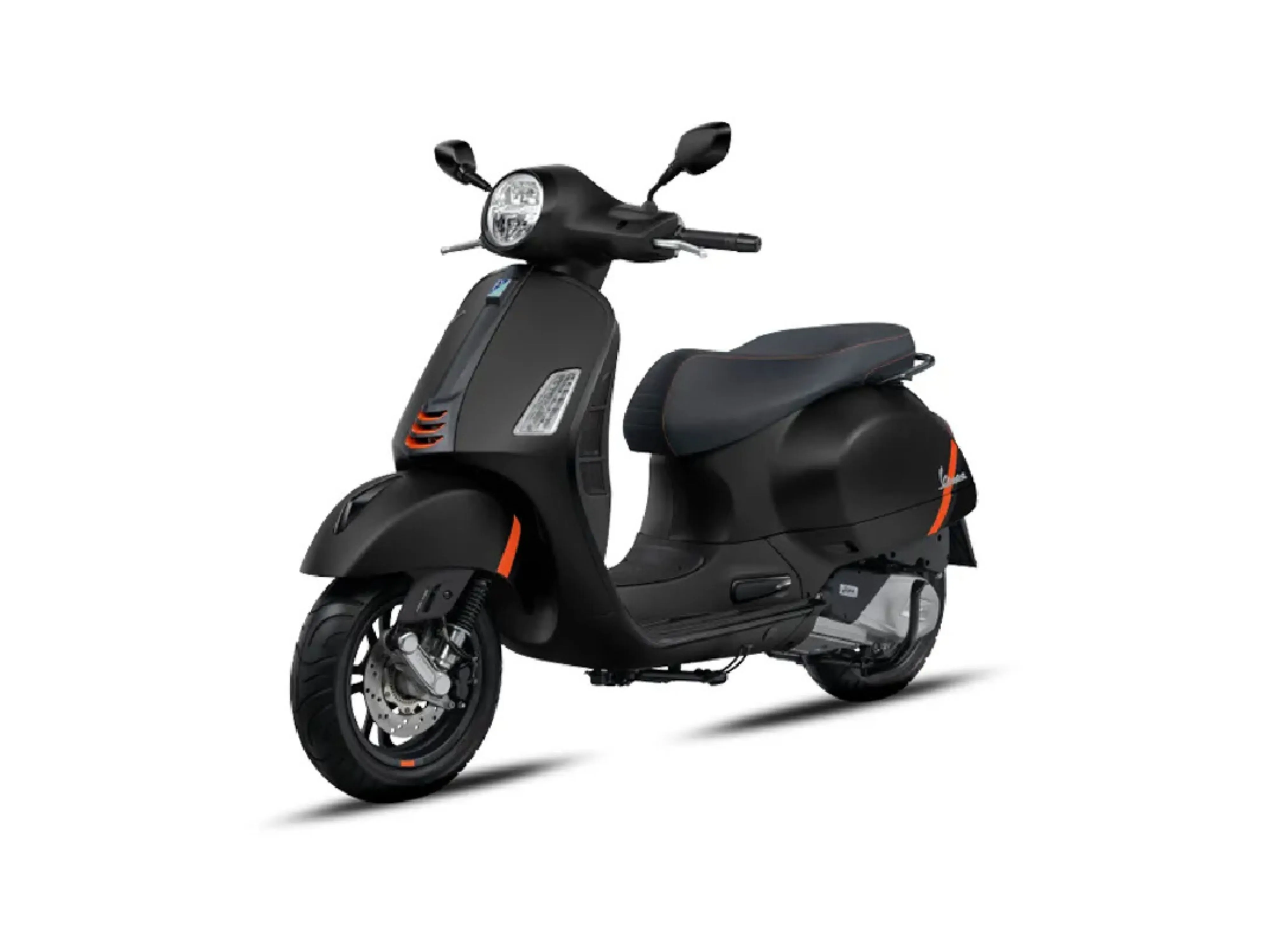 Vespa GTS Super Sport Black Opaco Matt